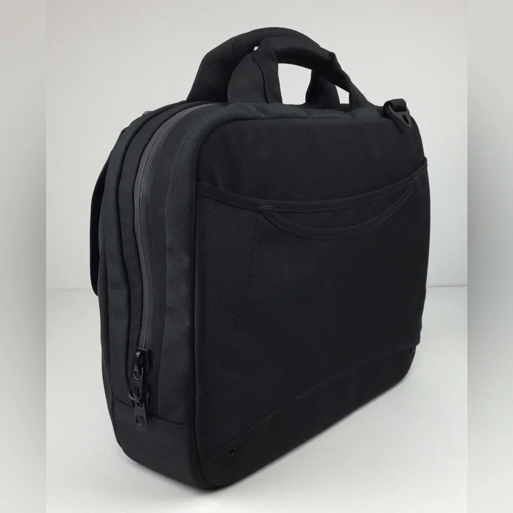 Tom Bihn Messenger Bag Empire Builder Black Travel Laptop Briefcase Carry-on